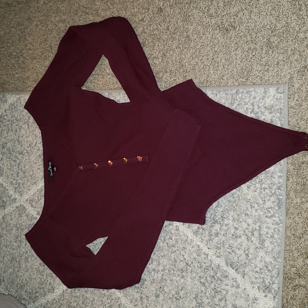 Ribbed bodysuit(NWOT)